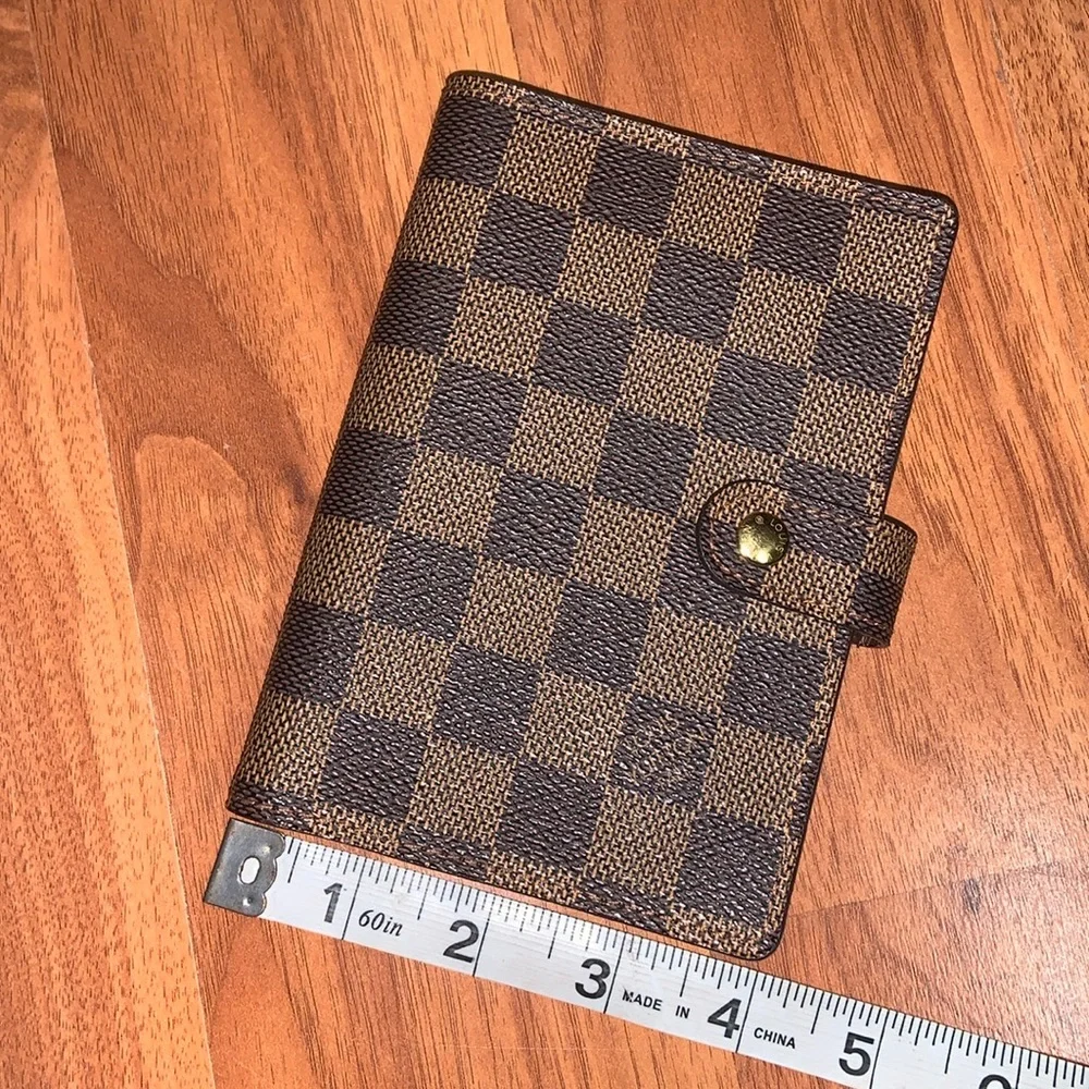 Authentic Louis Vuitton Damier Small Ring Agenda Cover